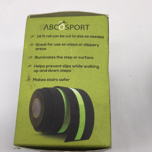 Abco Tech Anti-Slip Grip Tape-Glow in the Dark for Illumination Lot of Two (2) - Picture 4 of 14